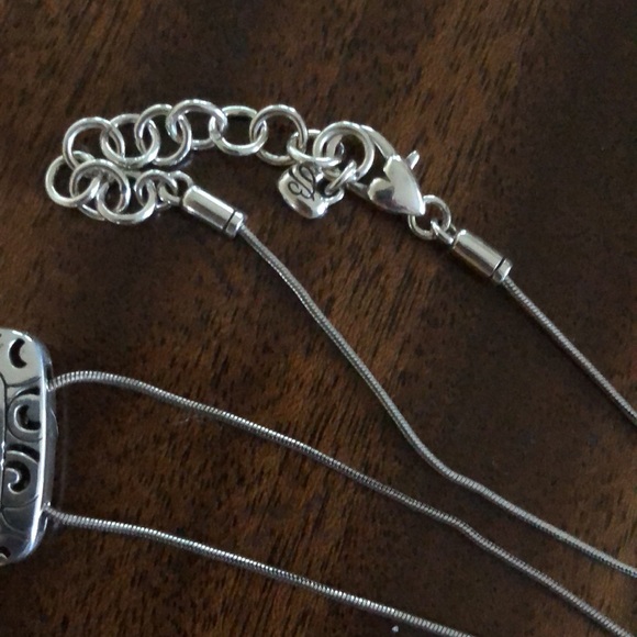 Vintage Brighton retired RHYTHMS reversible gold/black pendant necklace - Picture 8 of 10